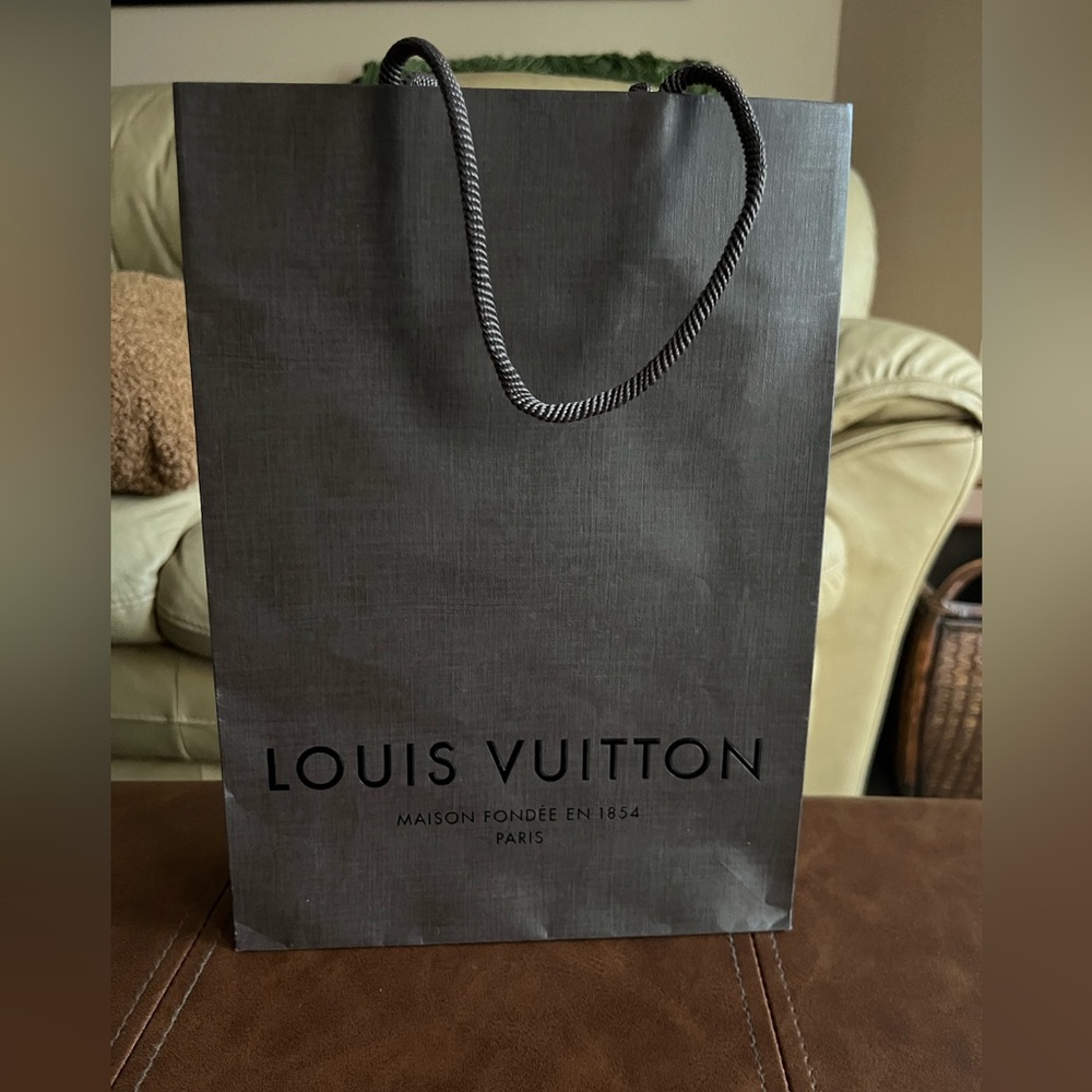 Authentic Small Louis Vuitton Gift Bag